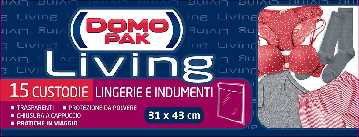 DOMOPAK---15-CUSTODIE-TRASPARENTI-LINGERIE-E-INDUMENTI-31x43