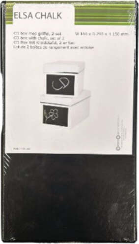 DOMOPAK---2-SCATOLE-USO-UFFICIO-ELSA-CHALK-BLACK-28,5x16,5x15CM