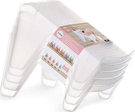 DOMOPAK---5-SUPPORTI-SALVASPAZIO-PER-SCARPE-14x24.5x14-CM