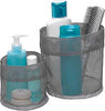 DOMOPAK---CESTI-PER-BAGNO-ROTONDI-SET-2-PEZZI-16x16CM-+-12x12-CM-BIANCO-O-GRIGIO