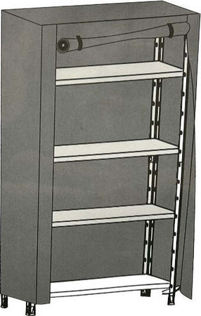 DOMOPAK---CUSTODIA-PROTETTIVA-PER-SCAFFALE-GRIGIA-100x40x185CM