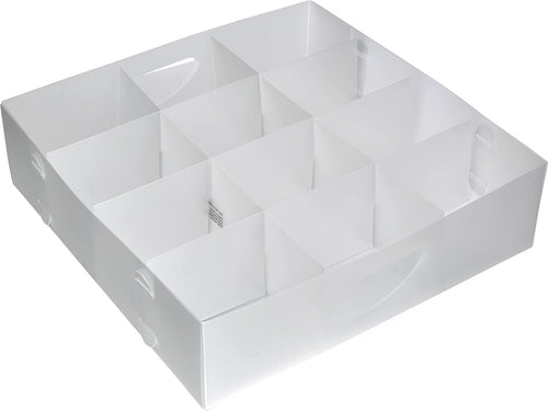 DOMOPAK---DIVISORE-PER-CASSETTI-A-12-SCOMPARTI-30x30x8-CM-IN-POLIPROPILENE