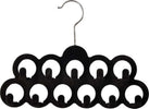 DOMOPAK---GRUCCIA-APPENDI-ACCESSORI-IN-VELLUTO-NERO-30,5CM