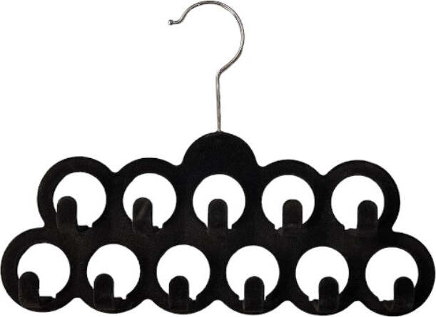 DOMOPAK---GRUCCIA-APPENDI-ACCESSORI-IN-VELLUTO-NERO-30,5CM