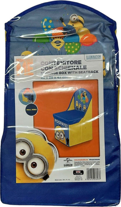 DOMOPAK---SEDIA+CONTENITORE-MINIONS-47X28X28CM