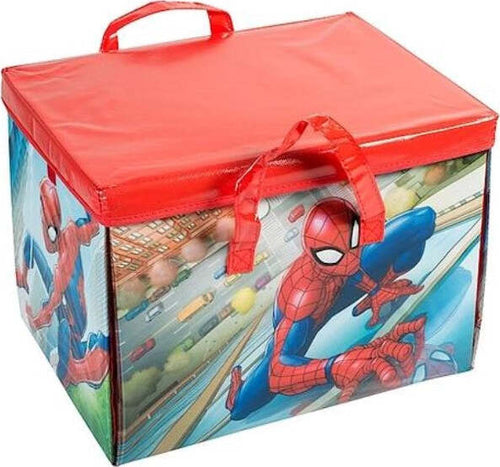 DOMOPAK---TOY-BOX-MAT-SCATOLA+TAPPETO-GIOCO-SPIDERMAN