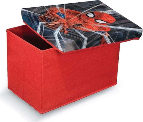 DOMOPAK-OTTOMAN---SCATOLA-PIEGHEVOLE-CON-COPERCHIO-SPIDERMAN-49X31X31CM