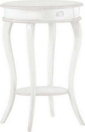 DONALD---tavolino-in-legno-massello-tondo-50x74-Bianco-Milani-Home