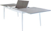 DONATO---tavolo-da-giardino-allungabile-in-alluminio-e-polywood-200/300x90-Bianco-Milani-Home