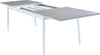 DONATO---tavolo-da-giardino-allungabile-in-alluminio-e-polywood-200/300x90-Bianco-Milani-Home
