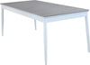 DONATO---tavolo-da-giardino-allungabile-in-alluminio-e-polywood-200/300x90-Bianco-Milani-Home