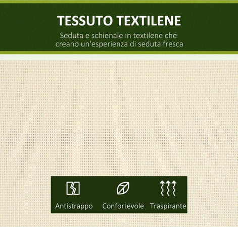 Dondolo-a-2-Posti-da-Giardino-con-Tettuccio-Regolabile,-140x118x162cm-Beige-84A-233BG