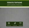 Dondolo-a-2-Posti-da-Giardino-con-Tettuccio-Regolabile,-140x118x162cm-Grigio-84A-233CG