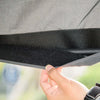 Dondolo-a-2-Posti-da-Giardino-con-Tettuccio-Regolabile,-140x118x162cm-Grigio-84A-233CG