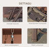 Dondolo-da-Giardino-2-Posti-con-Tettuccio-Regolabile-e-Porta-Bicchieri,-157x118x180-cm,-Marrone-84A-258V01BN