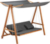 Dondolo-da-Giardino-3-Posti-Convertibile-in-Letto-Matrimoniale,-225.5x113x180cm-84A-239