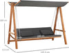 Dondolo-da-Giardino-3-Posti-Convertibile-in-Letto-Matrimoniale,-225.5x113x180cm-84A-239