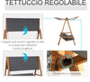 Dondolo-da-Giardino-3-Posti-Convertibile-in-Letto-Matrimoniale,-225.5x113x180cm-84A-239