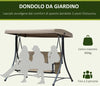 Dondolo-da-Giardino-a-3-Posti-con-Tettuccio-Regolabile-e-Tasche-Portaoggetti-Marrone-196x128x172cm-84A-110V01