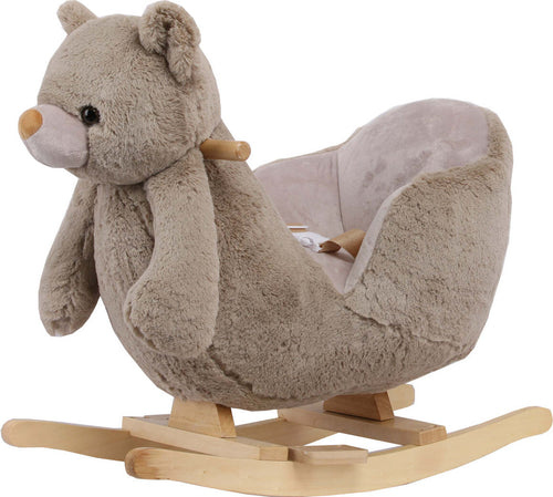 Dondolo Kikkaboo Orso Beige Giochi e giocattoli/Giocattoli prima infanzia/Cavalli a dondolo e animali La Casa Del Bebè - Napoli, Commerciovirtuoso.it