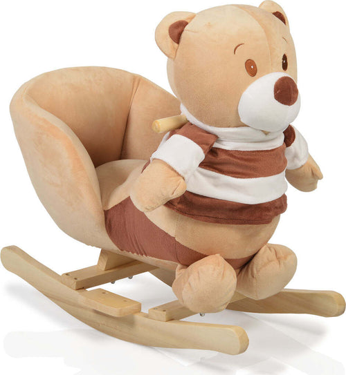 Dondolo Moni Trade Peluche Orso Beige Casa e cucina/Arredamento/Cameretta bambini/Sedie e divani per l'allattamento/Poltrone e poggiapiedi da allattamento La Casa Del Bebè - Napoli, Commerciovirtuoso.it