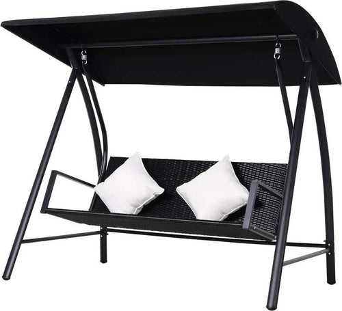 Dondolo-Polyrattan-da-Giardino-a-3-posti,-2-Cuscini-e-Baldacchino-Ferro-Verniciato-a-Polvere-Tetto-Idrorepellente-Cuscini-Sfoderabili-198x124x179cm-360kg-01-0837
