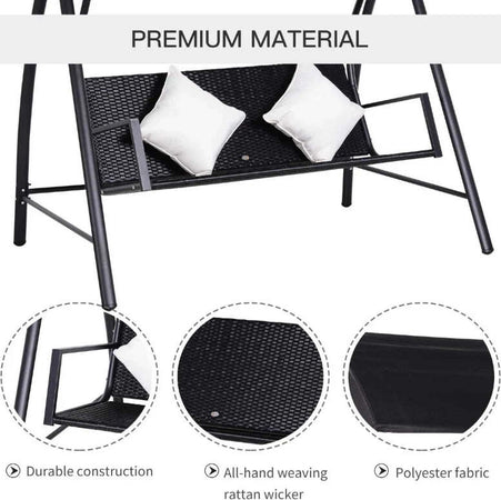 Dondolo-Polyrattan-da-Giardino-a-3-posti,-2-Cuscini-e-Baldacchino-Ferro-Verniciato-a-Polvere-Tetto-Idrorepellente-Cuscini-Sfoderabili-198x124x179cm-360kg-01-0837
