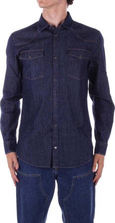 Dondup-Camicie-Denim-da-uomo