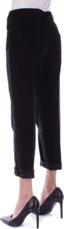 Dondup-Pantaloni-Nero-da-donna