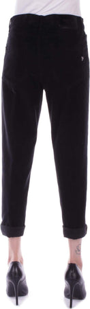 Dondup-Pantaloni-Nero-da-donna