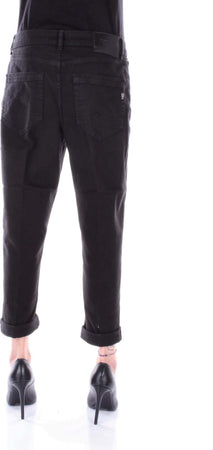 Dondup-Pantaloni-Nero-da-donna