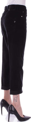 Dondup-Pantaloni-Nero-da-donna
