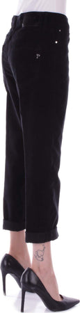 Dondup-Pantaloni-Nero-da-donna