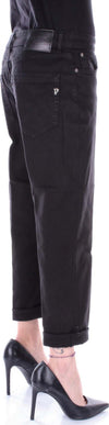 Dondup-Pantaloni-Nero-da-donna