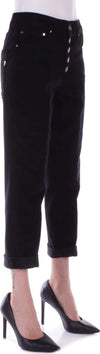 Dondup-Pantaloni-Nero-da-donna