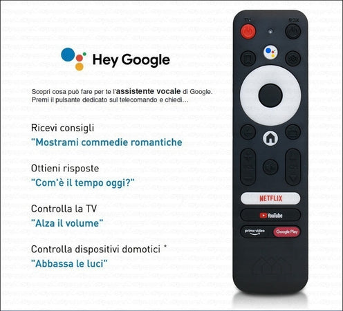 Homatics DONGLE R 4K HDMI 2/32GB Android TV 11 certificato Google