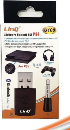 Dongle Usb Bluetooth Ricevitore Adattatore Per Wireless Auricolare Cuffie Ps4 U108 Elettronica/Informatica/Periferiche di rete/Adattatori Bluetooth Trade Shop italia - Napoli, Commerciovirtuoso.it