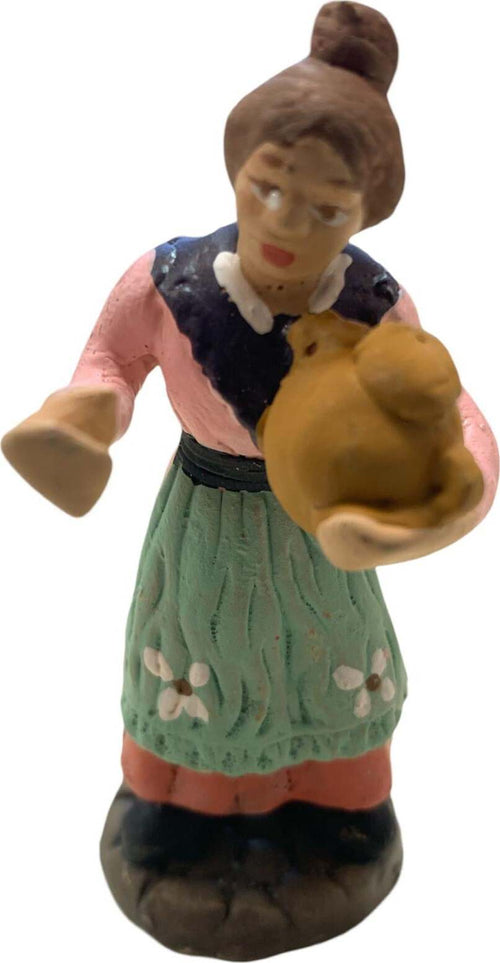 Donna con brocca statuetta in terracotta artigianale per presepe napoletano da h 7 cm Casa e cucina/Decorazioni per interni/Addobbi e decorazioni per ricorrenze/Decorazioni natalizie/Presepi/Statuine e fondali per il presepe MagiediNatale.it - Altamura, Commerciovirtuoso.it