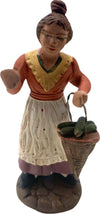 Donna con cesto conico statuetta in terracotta artigianale per presepe napoletano da h 7 cm Casa e cucina/Decorazioni per interni/Addobbi e decorazioni per ricorrenze/Decorazioni natalizie/Presepi/Statuine e fondali per il presepe MagiediNatale.it - Altamura, Commerciovirtuoso.it