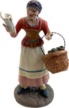 Donna con cesto e cono statuetta in terracotta artigianale per presepe napoletano da h 13 cm Casa e cucina/Decorazioni per interni/Addobbi e decorazioni per ricorrenze/Decorazioni natalizie/Presepi/Statuine e fondali per il presepe MagiediNatale.it - Altamura, Commerciovirtuoso.it