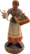 Donna con cesto e cono statuetta in terracotta artigianale per presepe napoletano da h 13 cm Casa e cucina/Decorazioni per interni/Addobbi e decorazioni per ricorrenze/Decorazioni natalizie/Presepi/Statuine e fondali per il presepe MagiediNatale.it - Altamura, Commerciovirtuoso.it