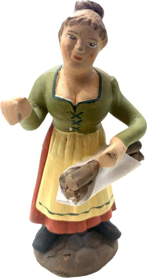 Donna con legna statuetta in terracotta artigianale per presepe napoletano da h 10 cm Casa e cucina/Decorazioni per interni/Addobbi e decorazioni per ricorrenze/Decorazioni natalizie/Presepi/Statuine e fondali per il presepe MagiediNatale.it - Altamura, Commerciovirtuoso.it