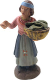Donna con panni statuetta in terracotta artigianale per presepe napoletano da h 7 cm Casa e cucina/Decorazioni per interni/Addobbi e decorazioni per ricorrenze/Decorazioni natalizie/Presepi/Statuine e fondali per il presepe MagiediNatale.it - Altamura, Commerciovirtuoso.it
