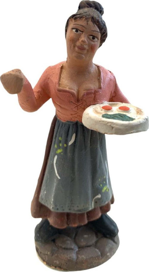 Donna con uova statuetta in terracotta artigianale per presepe napoletano da h 10 cm Casa e cucina/Decorazioni per interni/Addobbi e decorazioni per ricorrenze/Decorazioni natalizie/Presepi/Statuine e fondali per il presepe MagiediNatale.it - Altamura, Commerciovirtuoso.it
