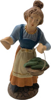 Donna con verdure statuetta in terracotta artigianale per presepe napoletano da h 7 cm Casa e cucina/Decorazioni per interni/Addobbi e decorazioni per ricorrenze/Decorazioni natalizie/Presepi/Statuine e fondali per il presepe MagiediNatale.it - Altamura, Commerciovirtuoso.it