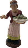 Donna con zucchine statuetta in terracotta artigianale per presepe napoletano da h 7 cm Casa e cucina/Decorazioni per interni/Addobbi e decorazioni per ricorrenze/Decorazioni natalizie/Presepi/Statuine e fondali per il presepe MagiediNatale.it - Altamura, Commerciovirtuoso.it