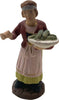 Donna con zucchine statuetta in terracotta artigianale per presepe napoletano da h 7 cm Casa e cucina/Decorazioni per interni/Addobbi e decorazioni per ricorrenze/Decorazioni natalizie/Presepi/Statuine e fondali per il presepe MagiediNatale.it - Altamura, Commerciovirtuoso.it