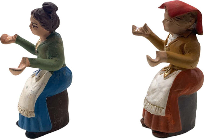 Donna seduta statuetta in terracotta artigianale per presepe napoletano da h 7 cm Casa e cucina/Decorazioni per interni/Addobbi e decorazioni per ricorrenze/Decorazioni natalizie/Presepi/Statuine e fondali per il presepe MagiediNatale.it - Altamura, Commerciovirtuoso.it