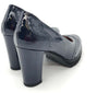 DONNA SOFT Décolleté 6057 vernice blu