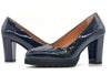 DONNA SOFT Décolleté 6057 vernice blu